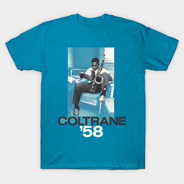 John Coltrane T-Shirt by Background wallpapers 